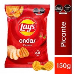 PAPAS LAYS ONDAS PICANTE - 150 GR