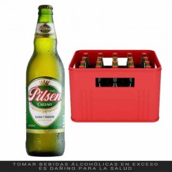 PILSEN CALLAO CAJA X 12 UNIDADES - 630 ML